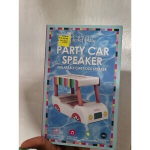 Inflatable Party Car Waterproof Floating Bluetooth Speaker New